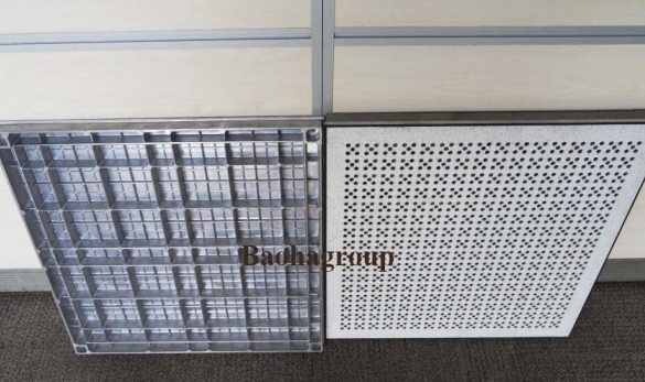 Aluminum Perforated raised floor